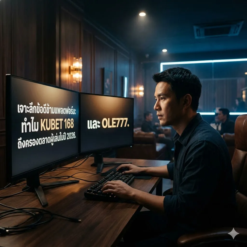 เจาะลึกข้อดีข้ามแพลตฟอร์ม: ทำไม KUBET 168 และ OLE777 ถึงครองตลาดผู้เล่นในปี 2026