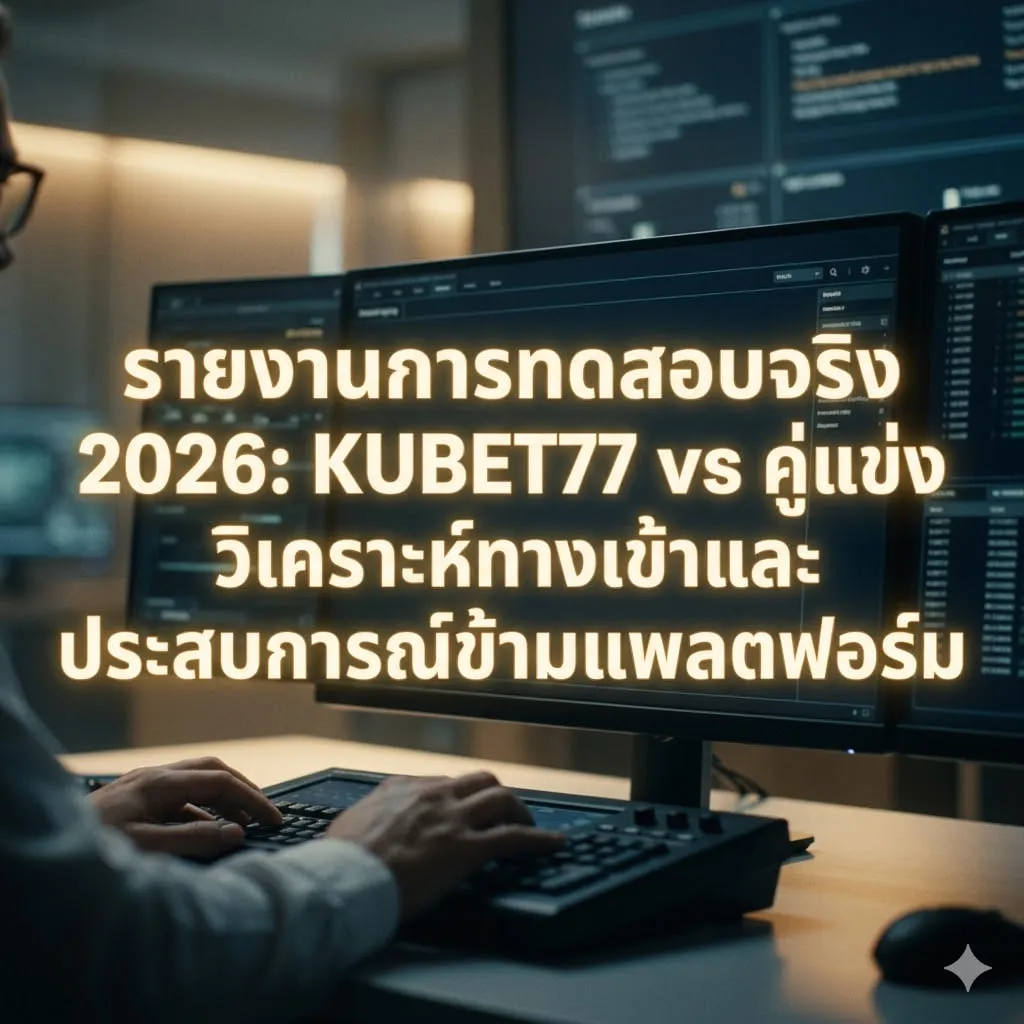 รายงานการทดสอบจริง 2026: KUBET77 vs คู่แข่ง วิเคราะห์ทางเข้าและประสบการณ์ข้ามแพลตฟอร์ม